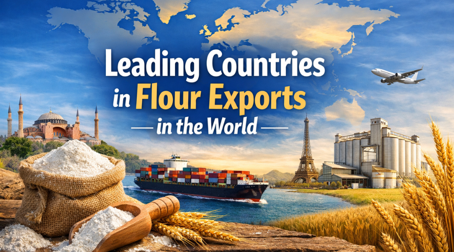 Leading Countries in Flour Exports in the World